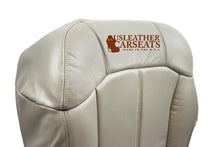 Load image into Gallery viewer, 2002 Cadillac Escalade Full Front Perforated Leather Seat Covers Shale Tan
