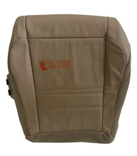Load image into Gallery viewer, 1998-2001 FORD EXPLORER XLT LEATHER DRIVER BOTTOM REPLACEMENT SEAT COVER TAN