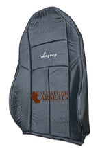 Load image into Gallery viewer, 96-2016 Peterbilt 389, 379 semi truck Full front Driver Vinyl seat cover Blk