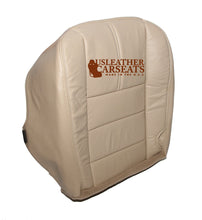 Load image into Gallery viewer, 2008 2009 Ford F250 F350 Driver Side Bottom Leather Seat Cover Camel Tan