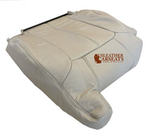 Load image into Gallery viewer, 2002 Cadillac Escalade Driver Side Lean Back Perforated Leather Seat Cover Shale
