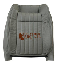 Load image into Gallery viewer, 1995 Chevy Impala SS Driver Lean Back Perf Synthetic Leather Seat Cover Gray