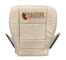 Load image into Gallery viewer, 2000-2004 Fits TOYOTA TUNDRA Driver &amp; Passenger Bottom Leather Seat Covers Tan