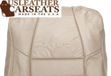 Load image into Gallery viewer, 2001 2002 2003 Ford F250 - F350 Lariat Driver Lean Back Leather Seat Cover TAN