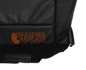 2007 Ford Explorer Driver Side Bottom Replacement Leather Seat Cover Black