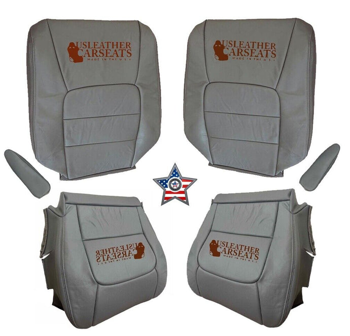 2005 2006 2007 Fits Lexus LX470 Full Front OEM Leather Seat Cover Color Gray