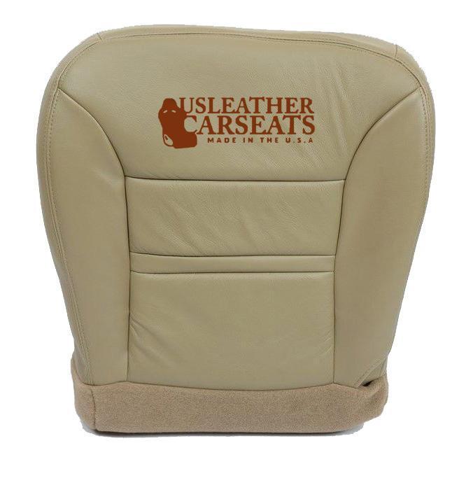 2000 2001 Ford Excursion Limited Passenger Side Bottom Leather Seat Cover Tan