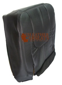 2002 2003 Fits Dodge Ram 1500 Driver Side Bottom Leather Seat Cover Dark Gray