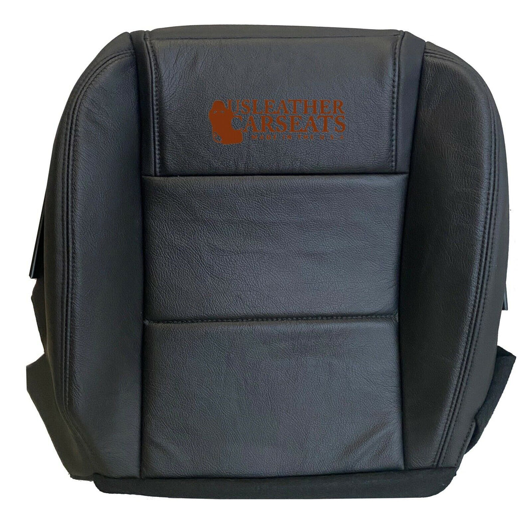 2005-2009 Ford Mustang Coupe V6 - Passenger Side Bottom Leather Seat Cover Black