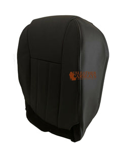 1999-2001 Fits Jeep Grand Cherokee Limited, Driver Bottom Vinyl Seat Cover Dark Gray