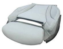 Load image into Gallery viewer, 2015 - 2021 For Mercedes Benz C Class Driver Bottom Perf Leather Seat Cover Gray