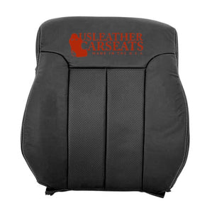 2009 2014 Ford F150 Lariat Crew Cab Full Front Perf Leather Seat Cover Black