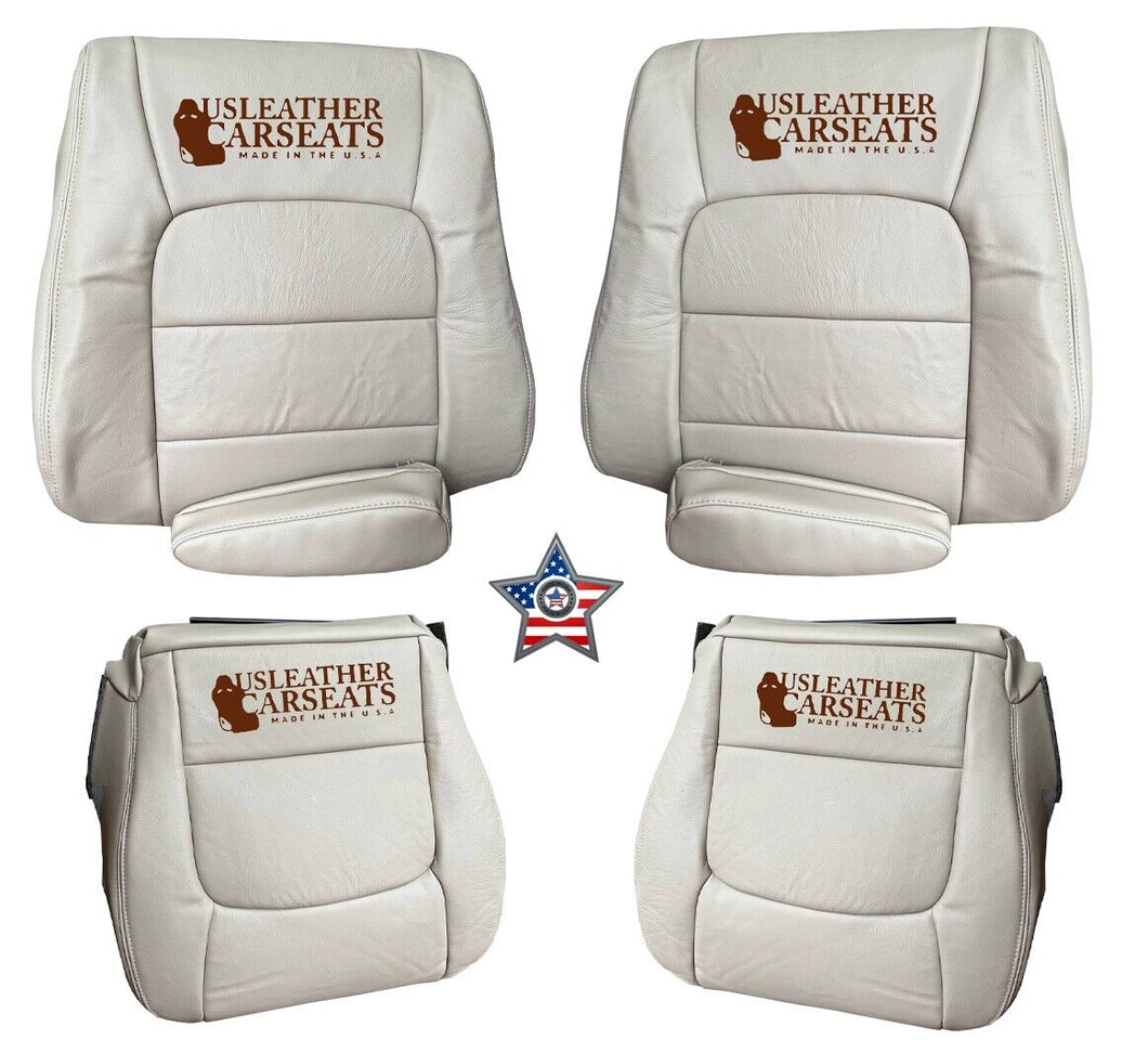 04 2005 2006 2007 Fits Lexus LX470 Full Front OEM Leather Seat Covers Color Tan