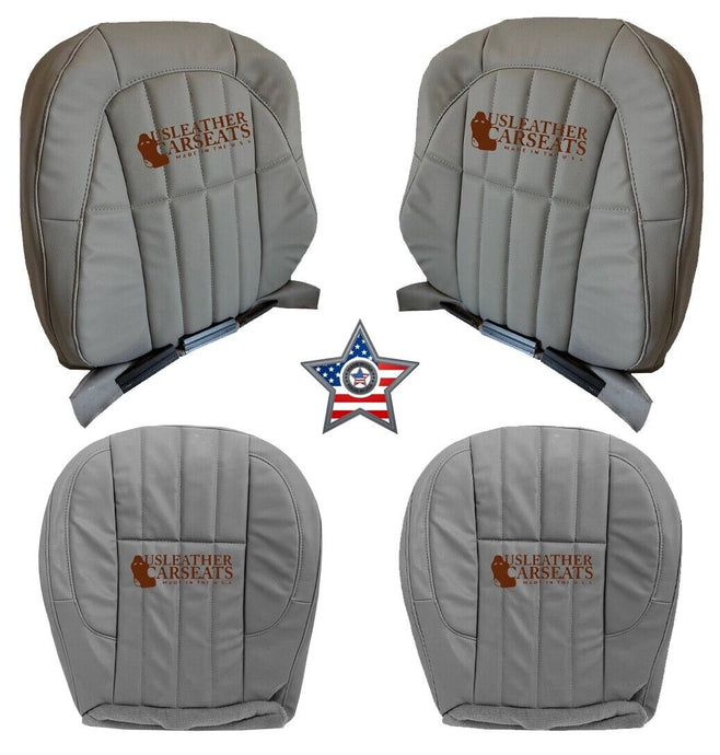 99 For Jeep Grand Cherokee Limited Full Front Synthetic leather Seat Cover Gray