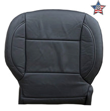 Load image into Gallery viewer, For Chevy Silverado 1500 3500 2500HD LT LTZ Driver Bottom Leather Seat Cover Blk