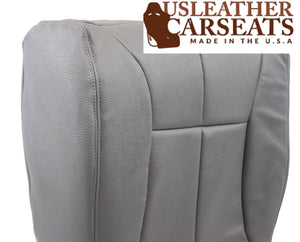 1998 Fits Dodge Ram 2500 SLT Laramie Passenger Bottom Vinyl Seat Cover Gray