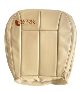 2003 2004 Fits Jeep Grand Cherokee Driver Bottom Synthetic Leather Seat Cover Tan