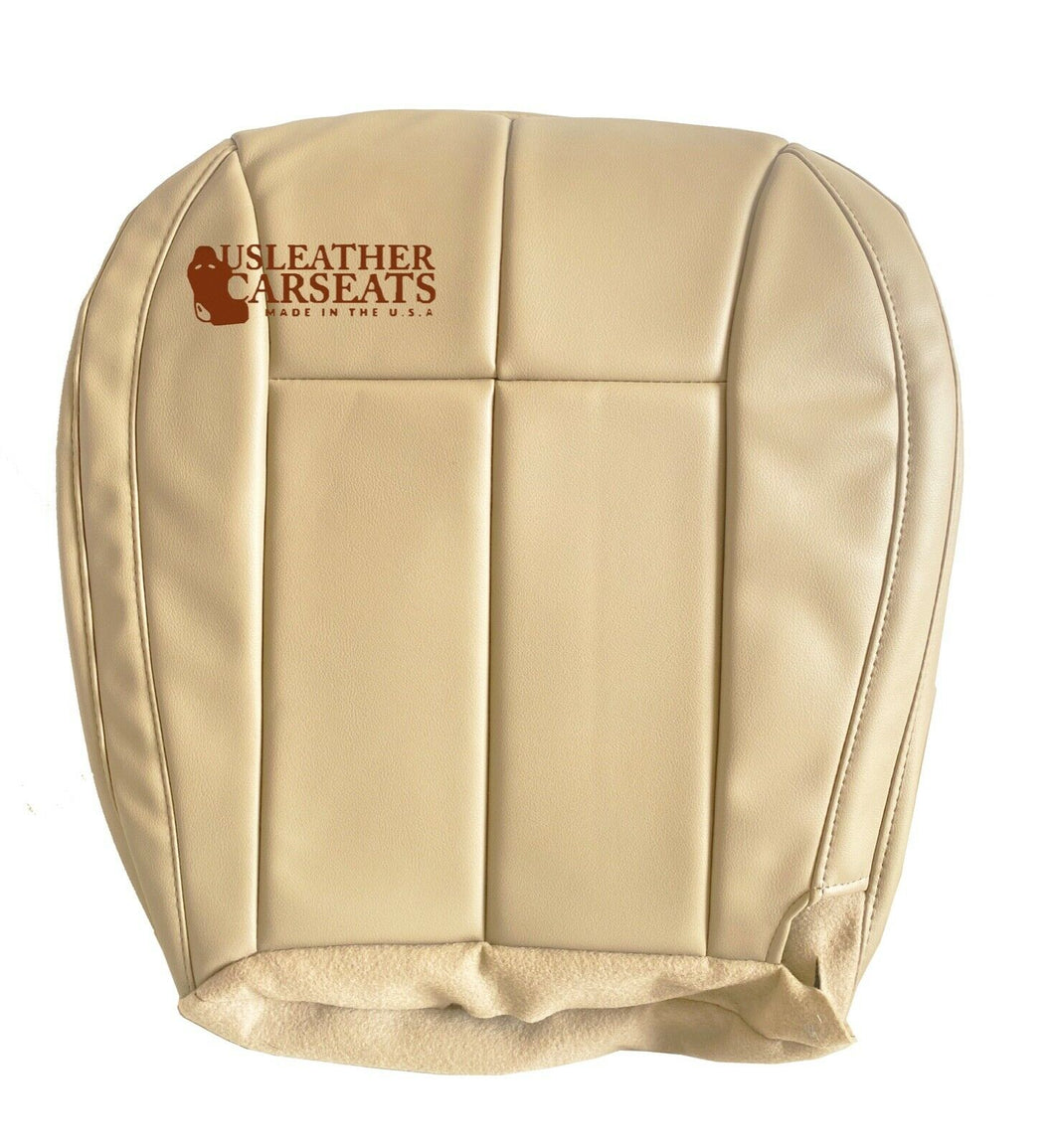 2003 2004 Fits Jeep Grand Cherokee Driver Bottom Synthetic Leather Seat Cover Tan