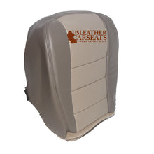 Load image into Gallery viewer, 2003 2004 Ford Excursion Eddie Bauer Driver Bottom Leather Seat Cover 2 Tone Tan
