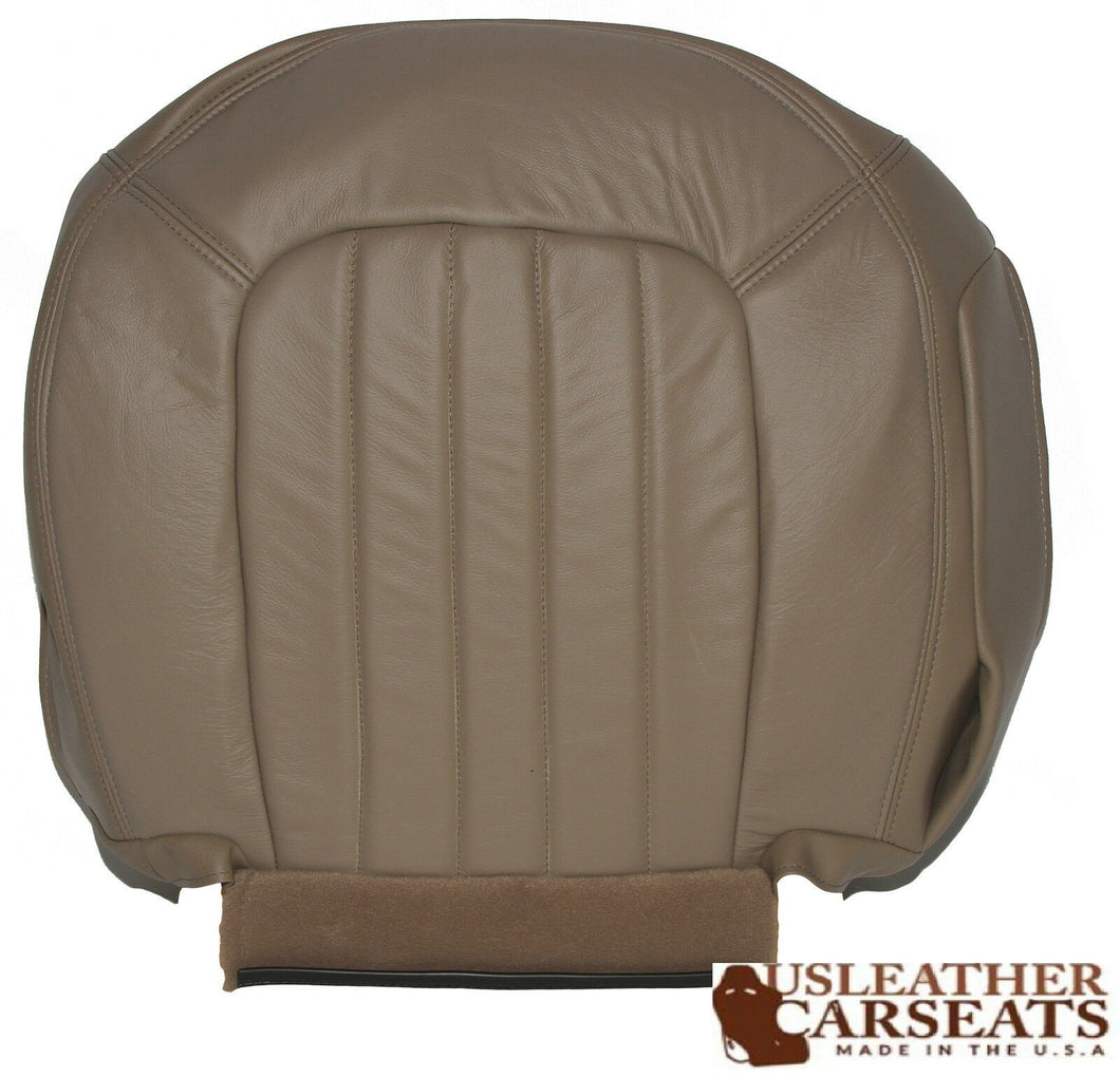 2002-2005 Mercury Mountaineer Passenger Side Bottom Leather Seat Cover Tan