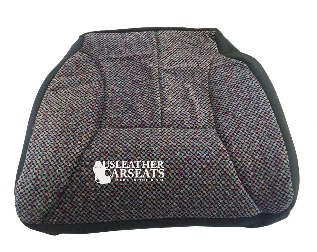 1998-2002 Fits Dodge Ram1500 2500 3500 SLT Driver Bottom Cloth Seat Cover dark gray