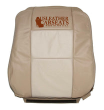Load image into Gallery viewer, 2006 Ford Explorer Eddie Bauer Driver Lean Back Leather Seat Cover 2 Tone Tan
