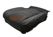 Load image into Gallery viewer, 2001 Ford F250 Lariat Driver Side Bottom Replacement Leather Seat Cover Black