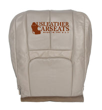 Load image into Gallery viewer, 01 02 Cadillac Escalade Driver Side Bottom Perforated Leather Seat Cover Shale