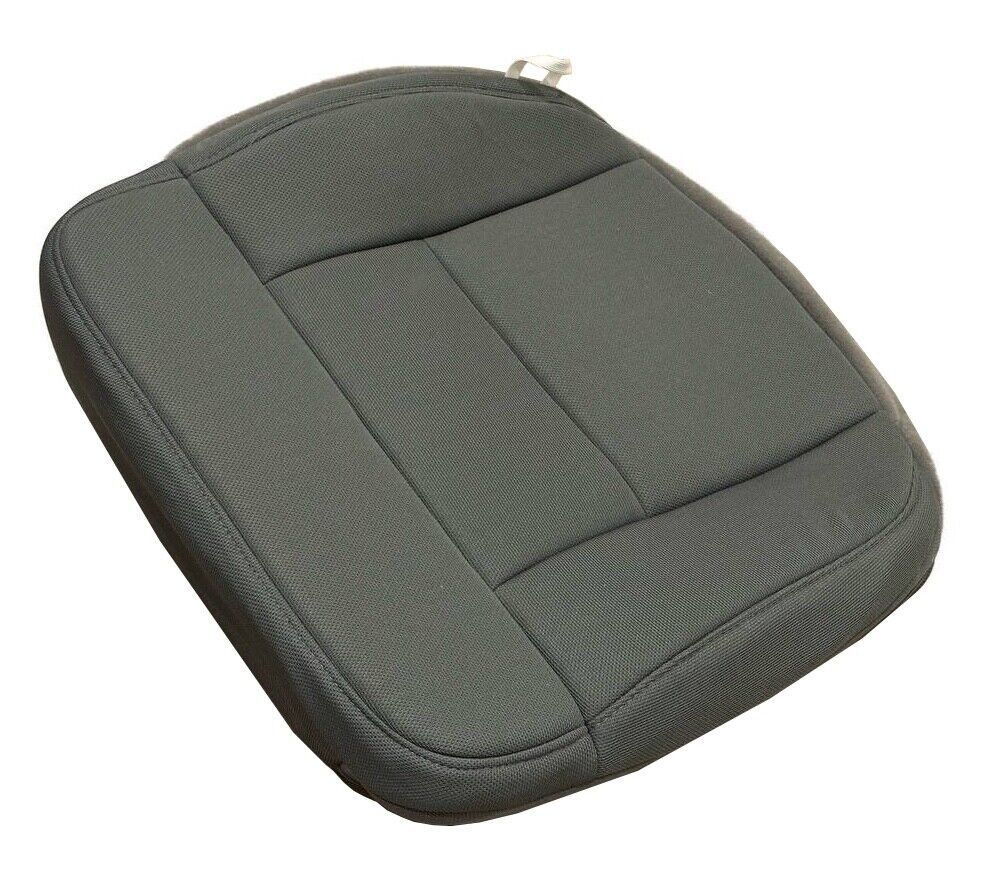 2006-2007 Ford F-150 XLT -Driver Side Bottom Replacement Cloth Seat Cover Gray