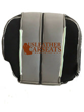 Load image into Gallery viewer, 2001 GMC Yukon Denali XL 1500 Driver Side Bottom Leather Seat Cover 2 Tone Gray