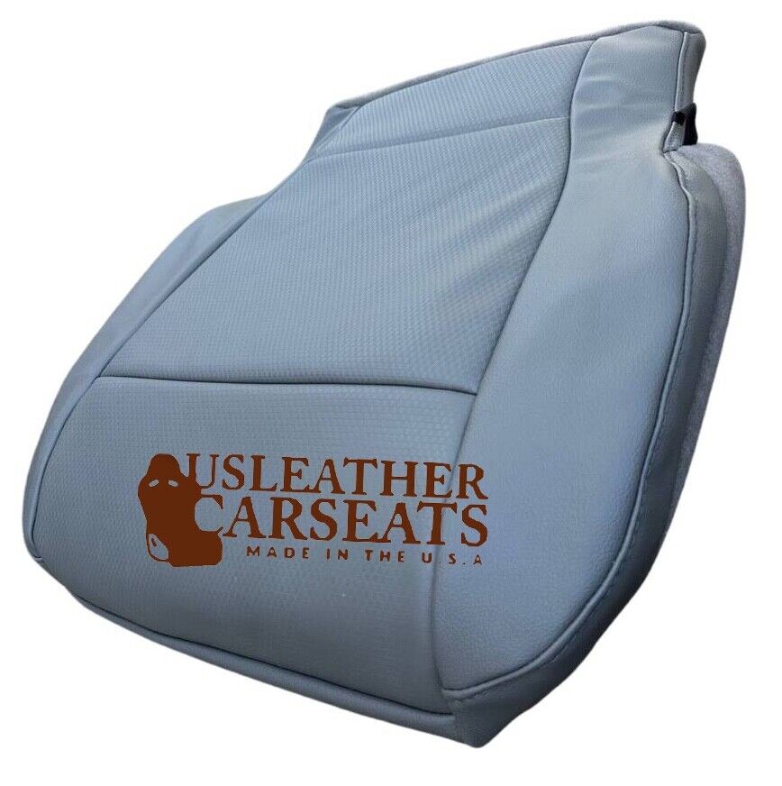 2015-2019 Ford F-150 XLT, Work Truck, Base Driver Bottom Vinyl Seat Cover Gray