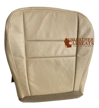 Load image into Gallery viewer, 2008-2012 Ford Escape Hybrid Passenger Bottom Leather Seat Cover Camel Tan