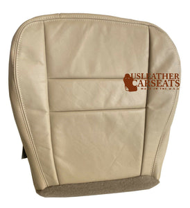 2008-2012 Ford Escape Hybrid Passenger Bottom Leather Seat Cover Camel Tan