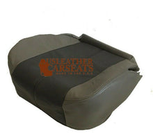 Load image into Gallery viewer, 2001 2002 GMC Yukon Denali Driver Bottom Replacement Vinyl Seat Cover 2Tone Gray