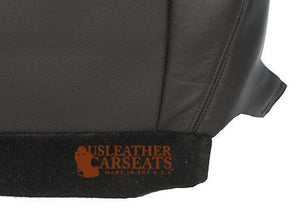 07 08 09 Cadillac Escalade Black Vinyl PERF Leather Seat Cover Passenger bottom