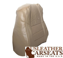 Load image into Gallery viewer, 2001-2003 Ford F250 Lariat Driver Lean Back Replacement Leather Seat Cover TAN