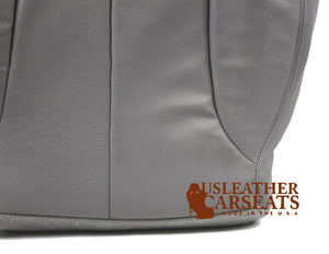 1998-02 Fits Dodge Ram 2500 Laramie Driver Bottom Synthetic Leather Seat cover GRAY