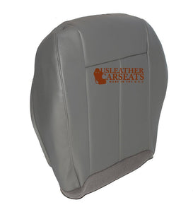2005 Fits Chrysler 200 Driver Bottom Synthetic Leather Seat Cover Slate Gray