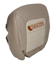 Load image into Gallery viewer, 2005 Ford Expedition Perforated Driver Bottom Leather Seat Cover 2 Tone Tan