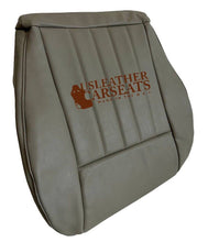 Load image into Gallery viewer, 2006 Jeep Grand Cherokee Laredo Driver Bottom Synthetic Leather Seat Cover Khaki