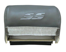 Load image into Gallery viewer, 1995 -1996 Chevy Impala SS Driver &amp; Passenger Headrest Vinyl Seat Cover Gray