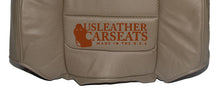 Load image into Gallery viewer, 2001 F250 F350 Lariat - Driver Side Lean Back Perforated Leather Seat Cover TAN