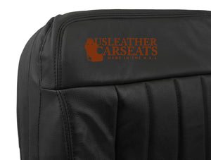 2006 2007 Ford F150 Harley Davidson 4WD Driver Bottom Leather Seat Cover BLACK