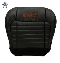 Load image into Gallery viewer, 2001 Ford F150 Harley Davidson Driver &amp; Passenger Bottom Leather Seat Covers Blk