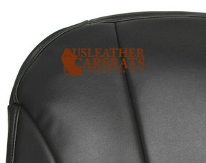 1999-2002 Chevy Work Truck Driver Bottom Synthetic Leather Seat Cover Dark Gray