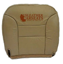 Load image into Gallery viewer, 1995-1998 1999 GMC Sierra Tahoe Driver Bottom Synthetic Leather Seat Cover Tan