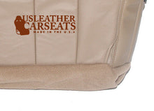 Load image into Gallery viewer, 1999 Ford F-150 Lariat Driver &amp; Passenger Complete Leather Seat Covers TAN