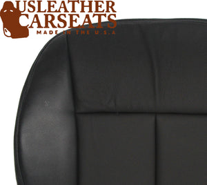 2005-2012 Fits Chrysler 200 300 Driver Side Bottom Leather Seat Cover Black