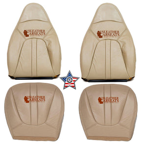 2002 Ford Expedition Eddie Bauer Driver & Passenger Complete Leather Seat Covers