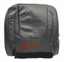 Load image into Gallery viewer, 04 05 Fits Dodge Ram 3500 Laramie DRIVER Side Bottom Leather Seat Cover Dark Gray